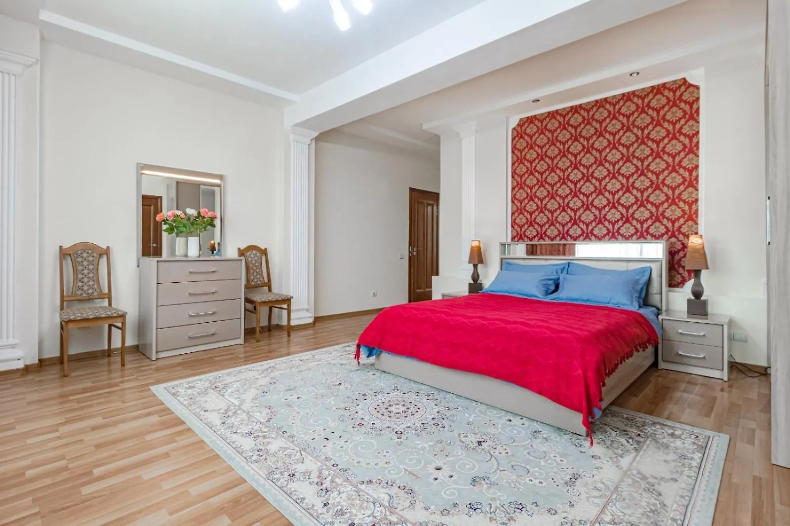 Очень Красивый Вид На Ночной Город В Самом Центре Столицы Nur-Sultan  Apartment Nur-Sultan (Astana)